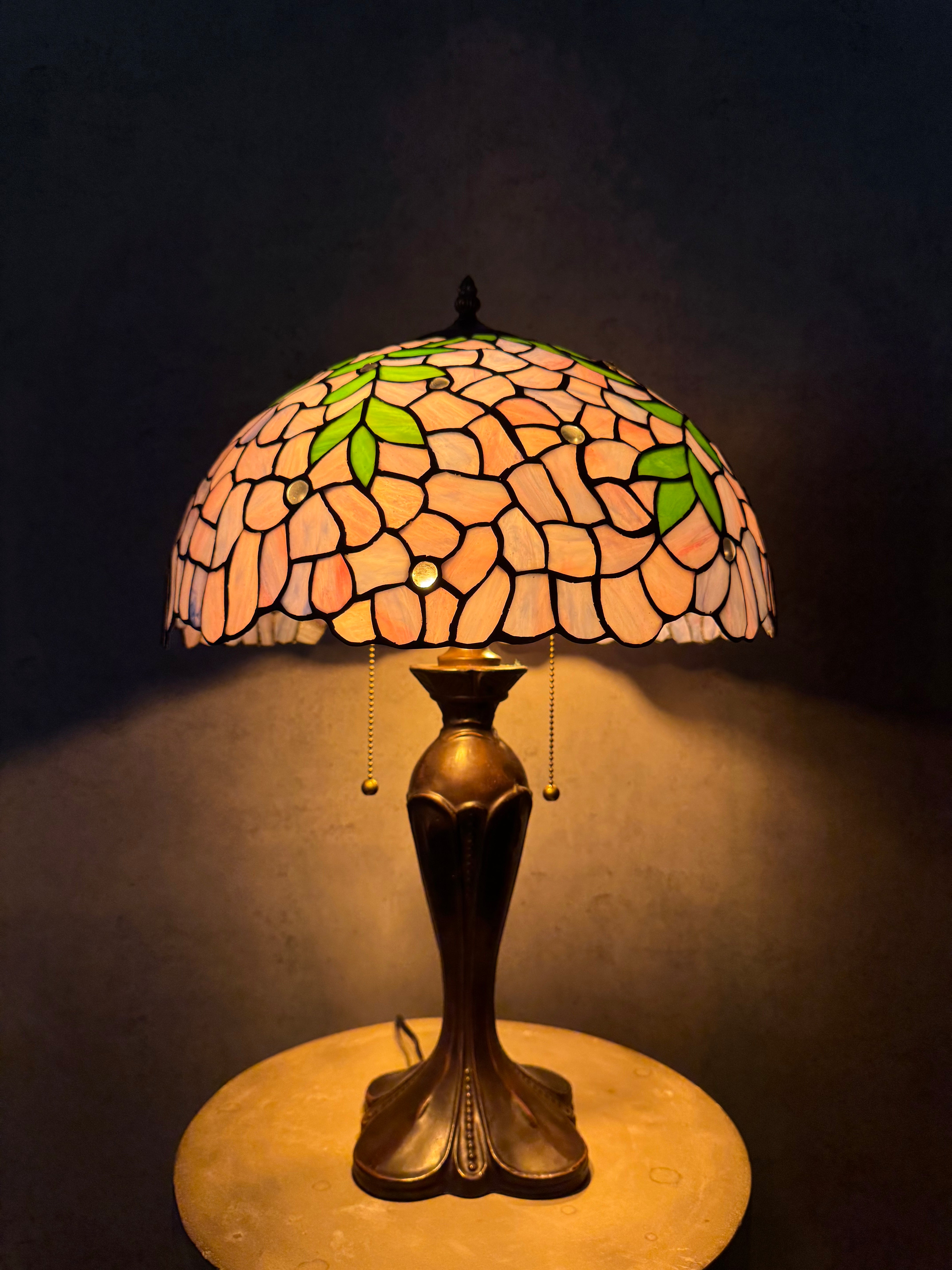 Tiffany Lila Blad 40cm