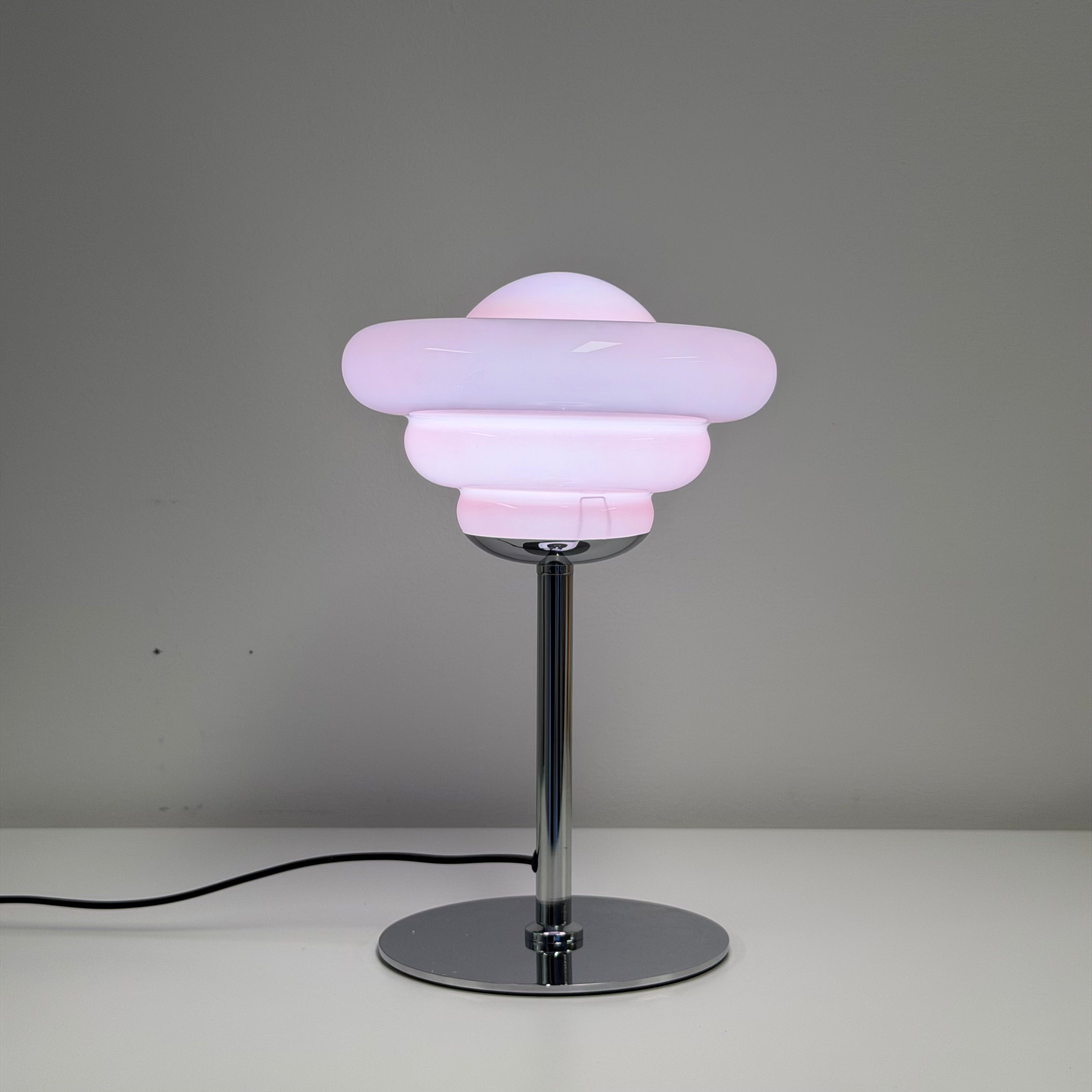 BORDSLAMPA - BAUHAUS UFO ROSA
