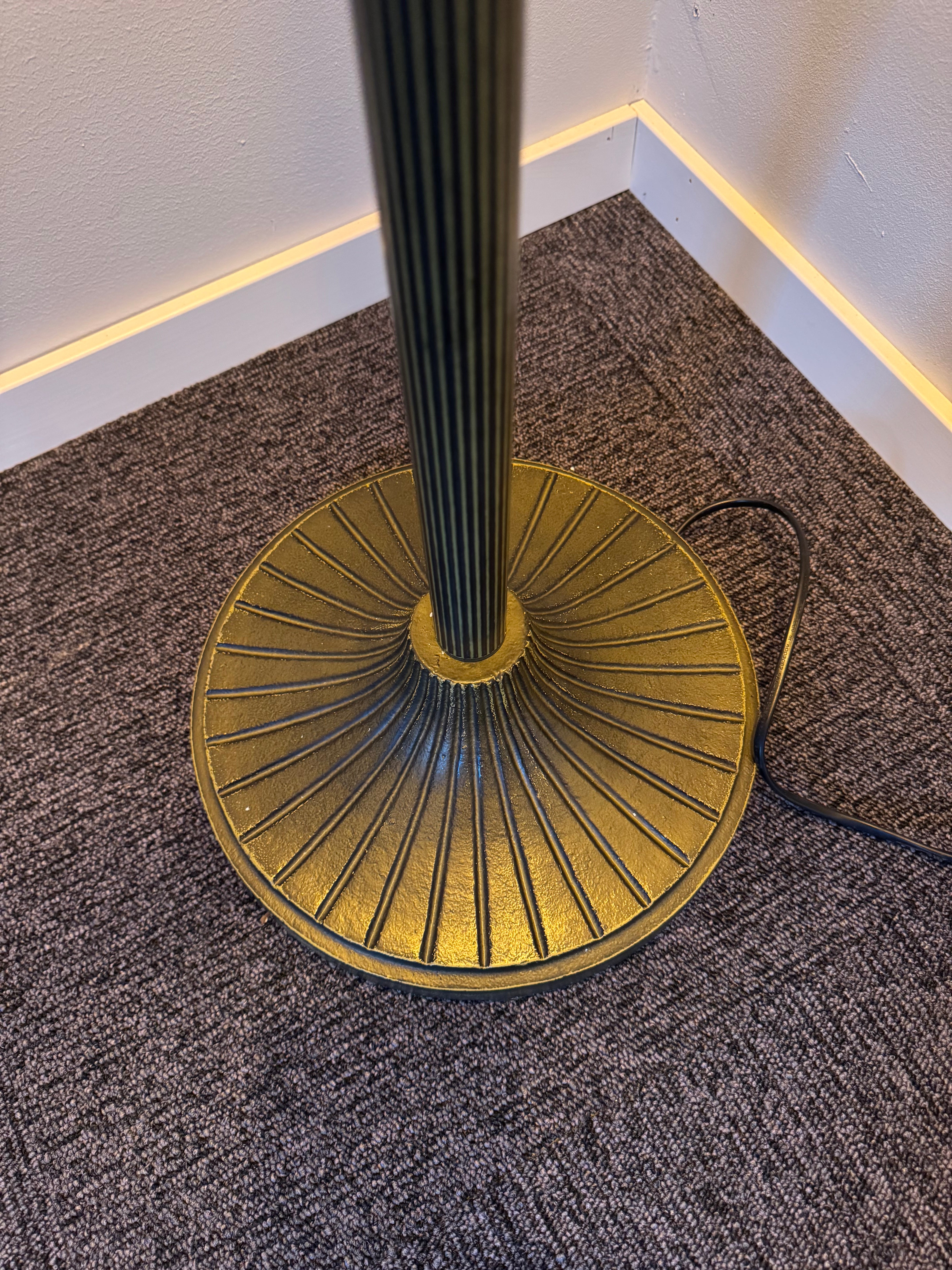 Tiffany Golvlampa Dragonfly Red Sunrise 50Ø