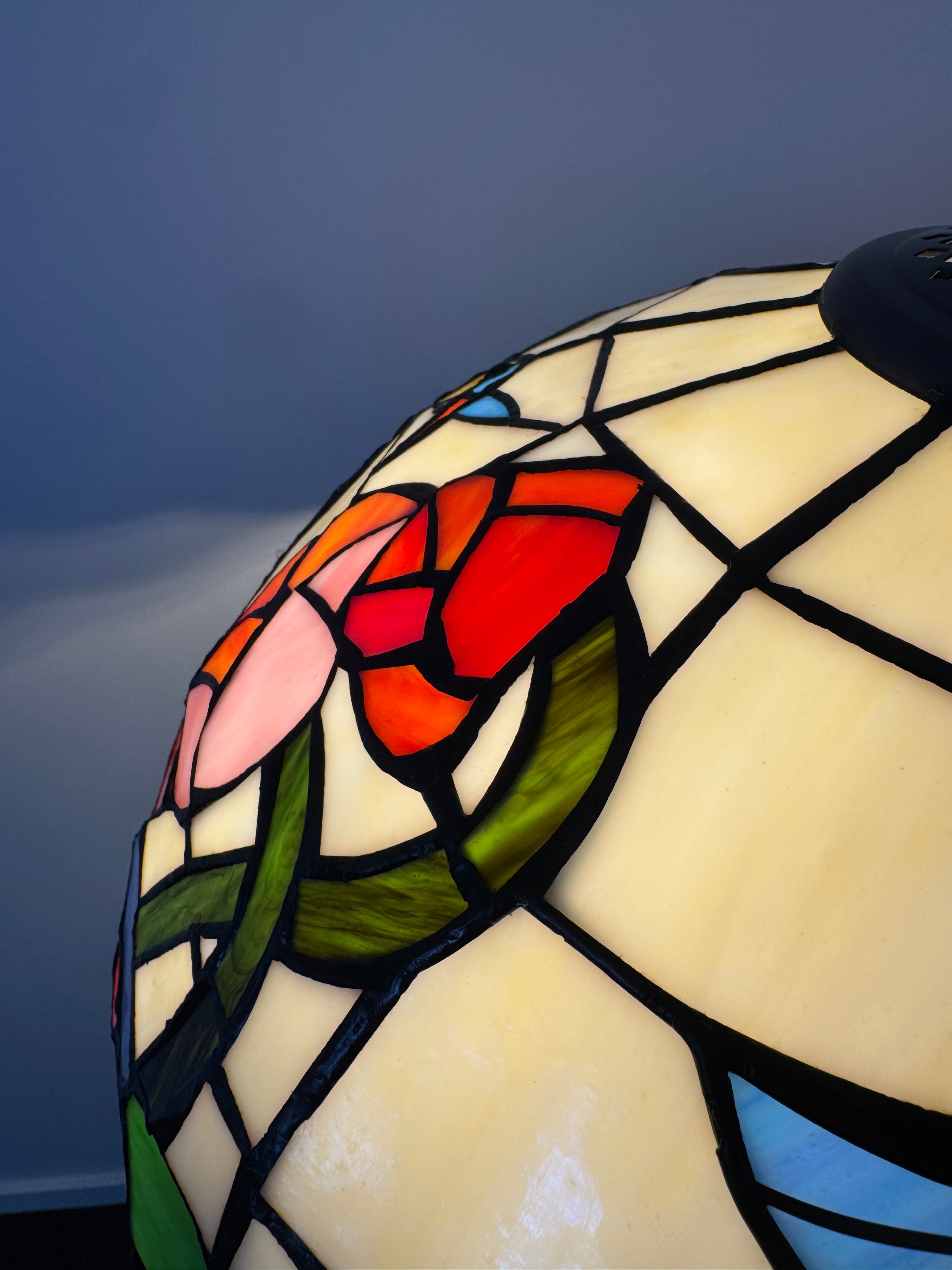 Tiffany Bordslampa Birds Hummingbird 40Ø