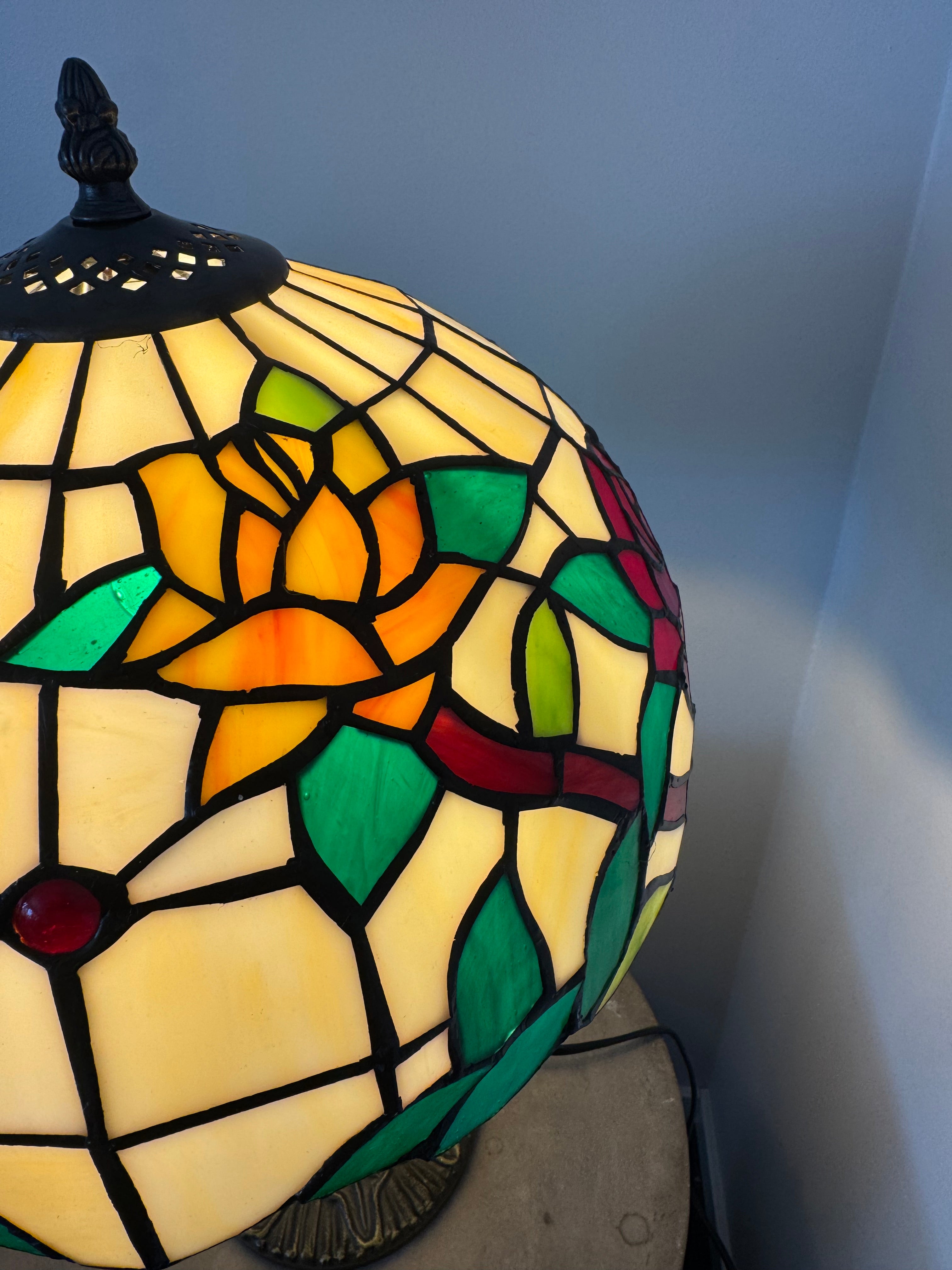 Bordslampa – Garden Roses Ivory 30Ø