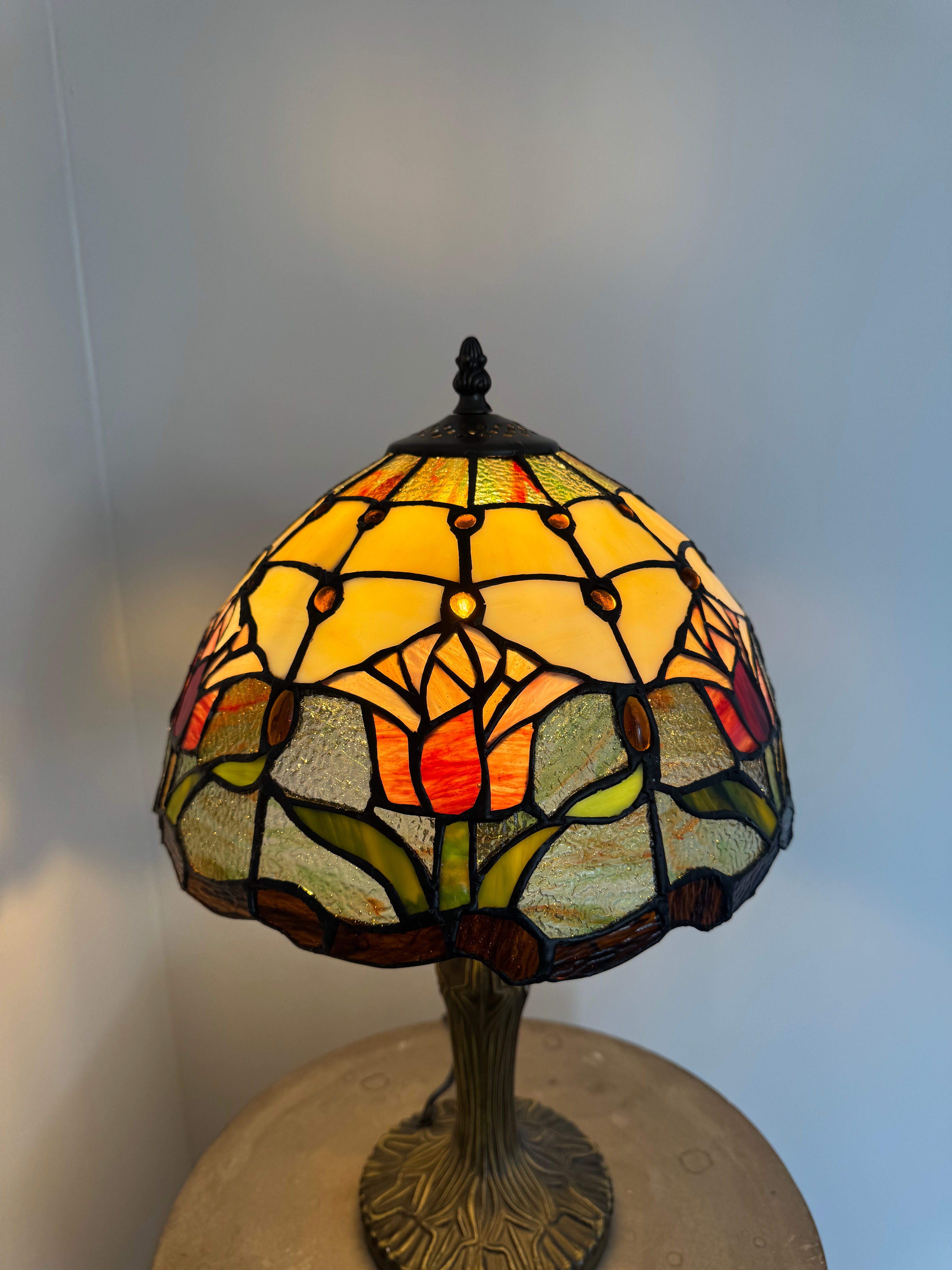Tiffany Bordslampa Tulip Light Garden 30Ø