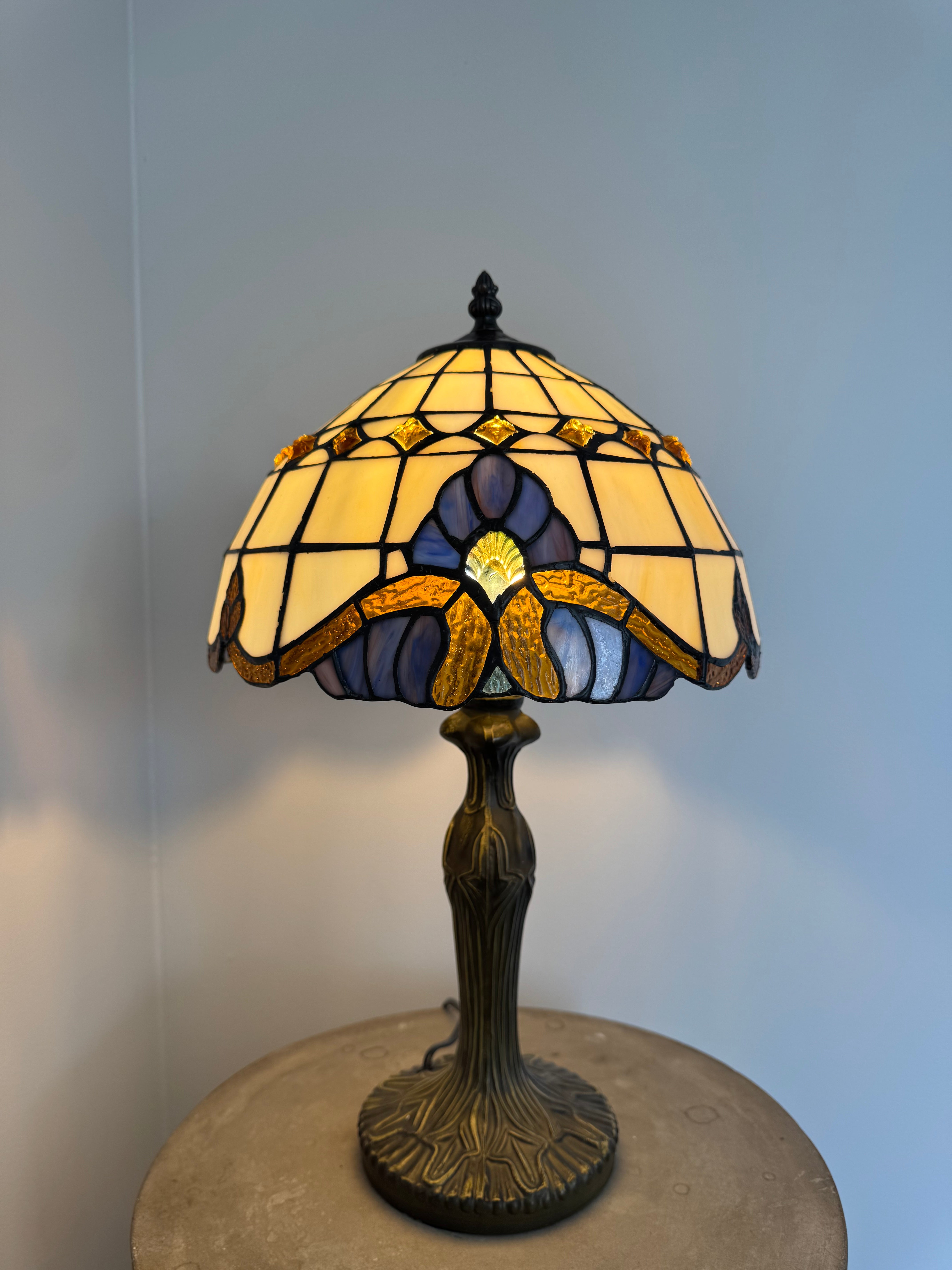 Tiffany Bordslampa Geometric Light Barrock 30Ø