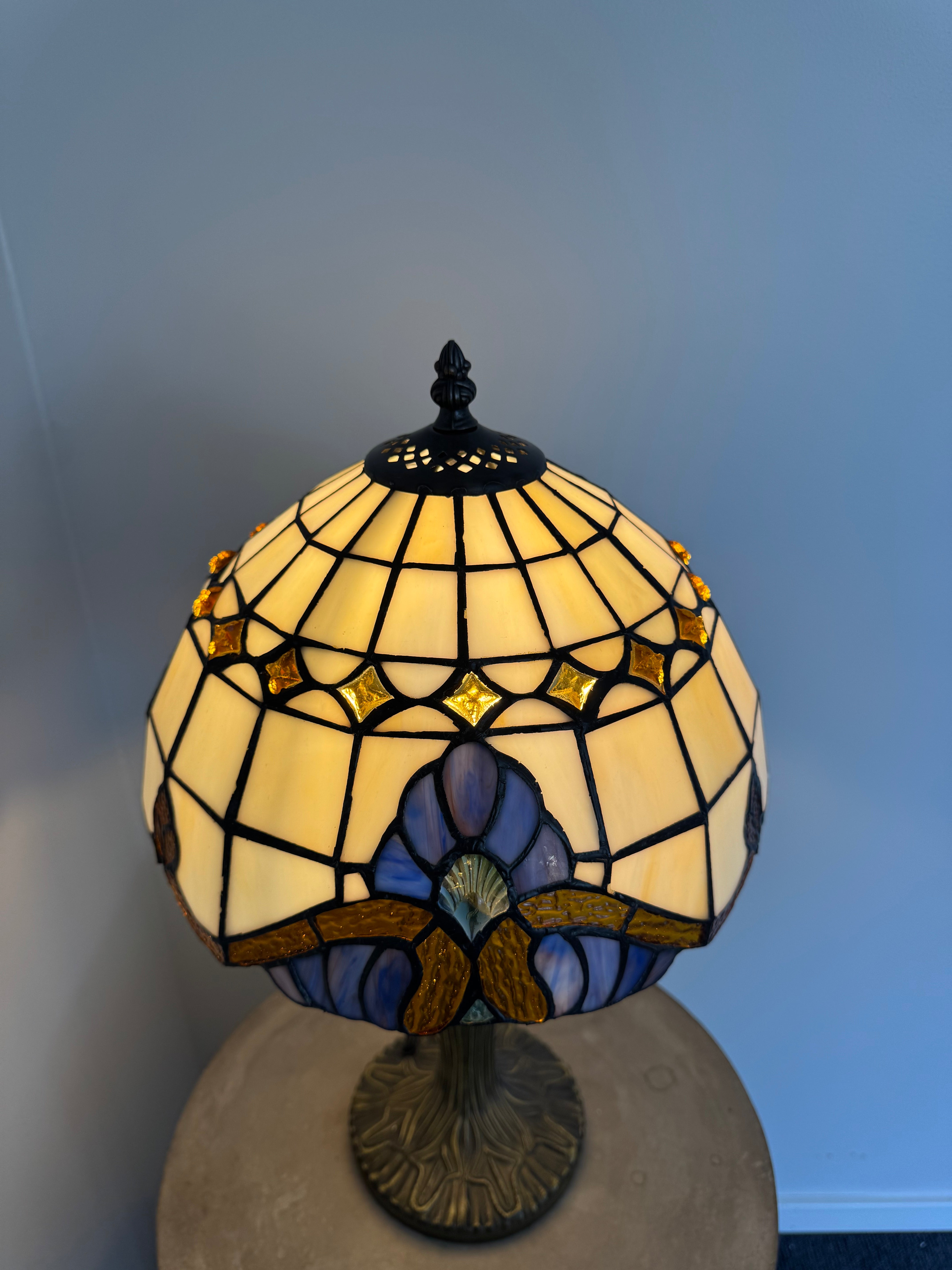 Tiffany Bordslampa Geometric Light Barrock 30Ø