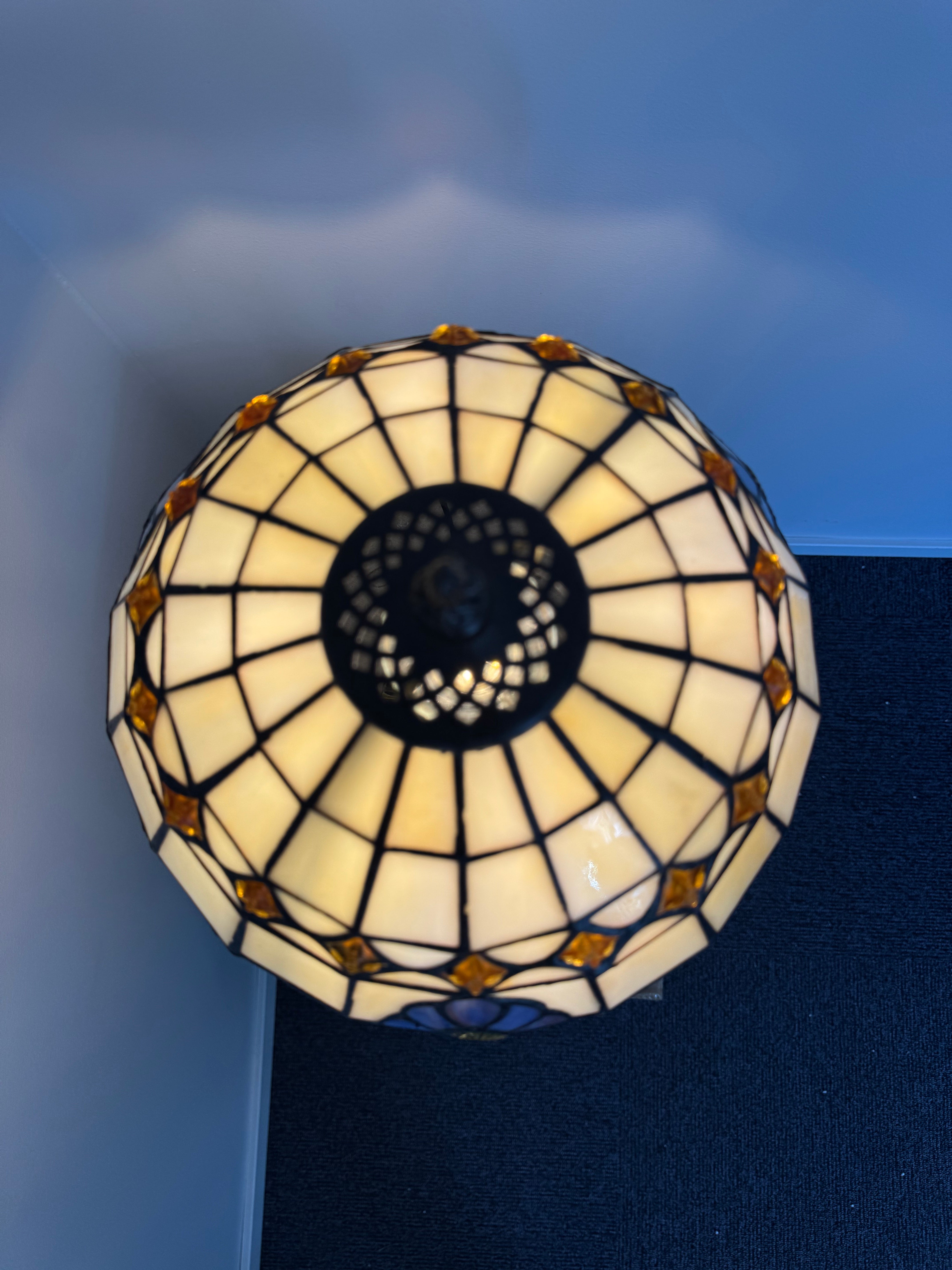 Tiffany Bordslampa Geometric Light Barrock 30Ø