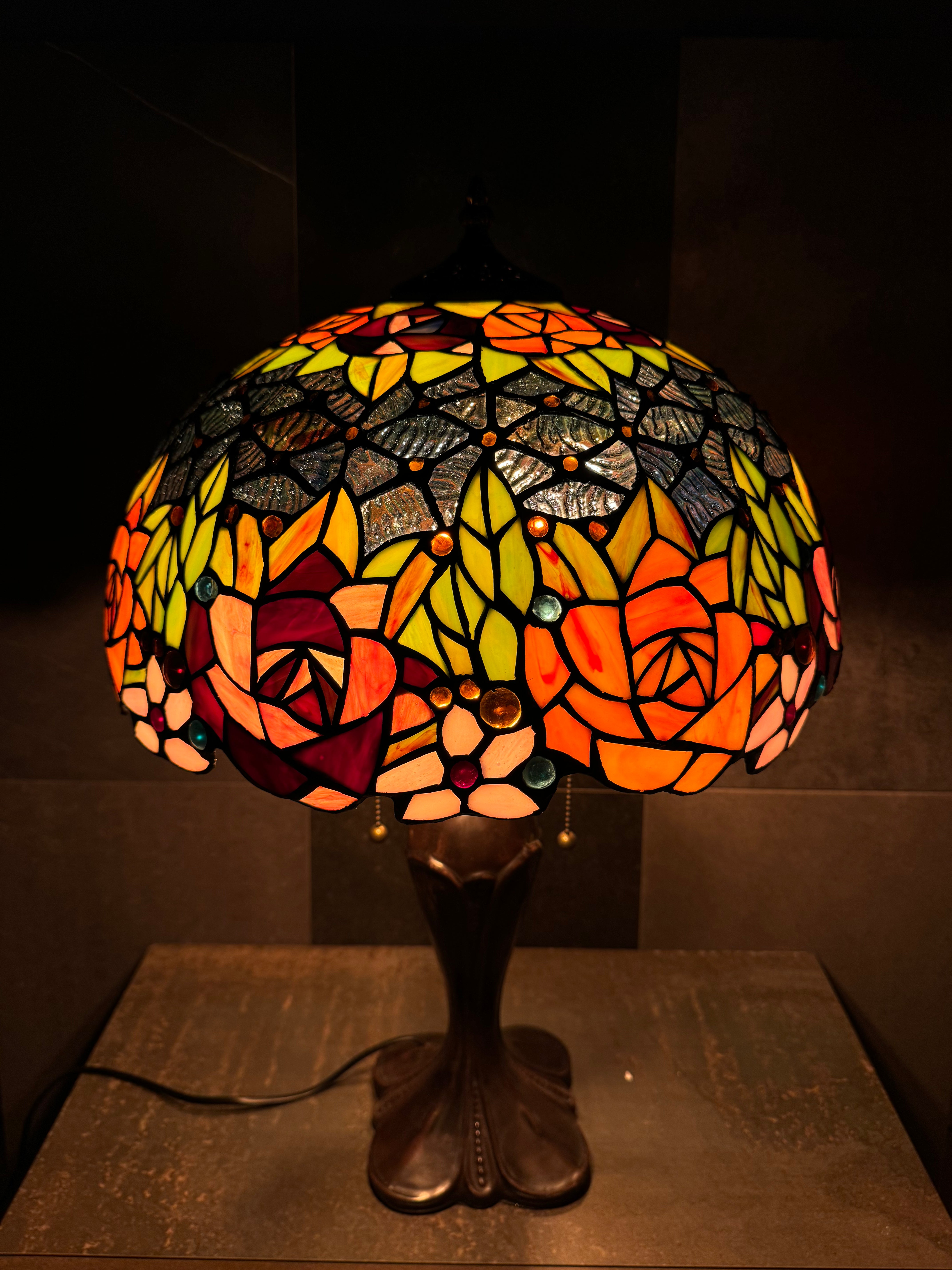 Bordslampa - Rosor Nr 1602