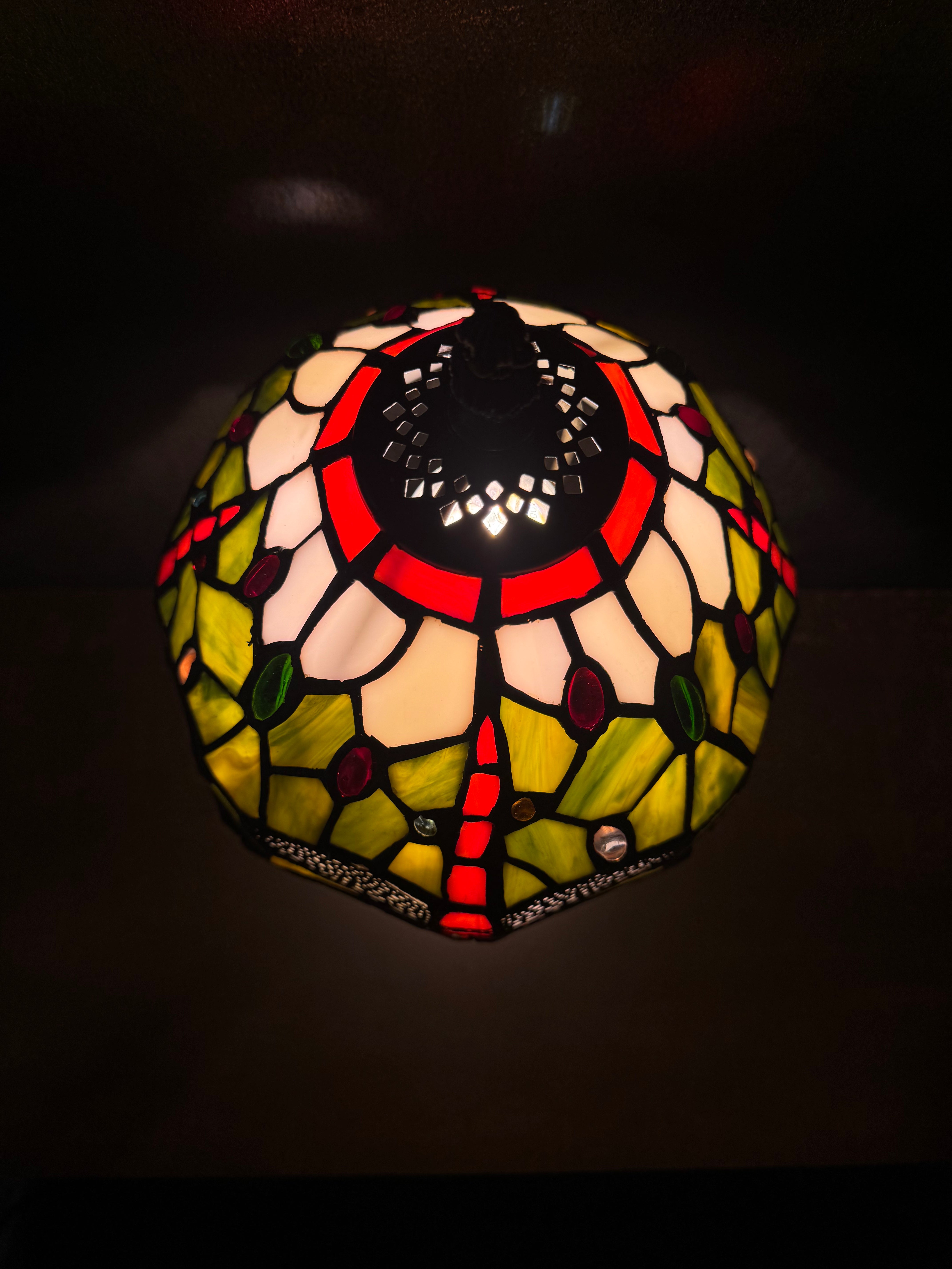 Bordslampa Röd Trollslända Nr B0809
